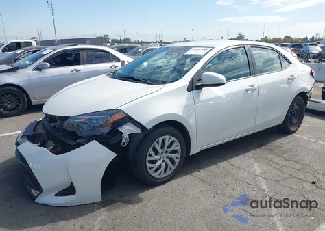 2019 Toyota Corolla Le from USA, damaged, VIN 5YFBURHE0KP898688